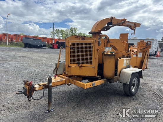 (Rome, NY) 2014 Bandit Industries 200 UC Portable Chipper (12in Disc), trailer mtd Runs