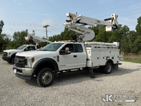 (Fort Wayne, IN) Altec AT41M, Articulating & Telescopic Material Handling Bucket Truck mounted behin