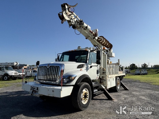 (Plains, PA) Terex/Telelect Commander C4045, Digger Derrick rear mounted on 2012 International 7400