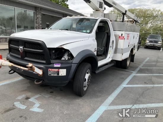 (Branchville, NJ) Versalift TEL29NE03, Telescopic Non-Insulated Bucket Truck mounted behind cab on 2