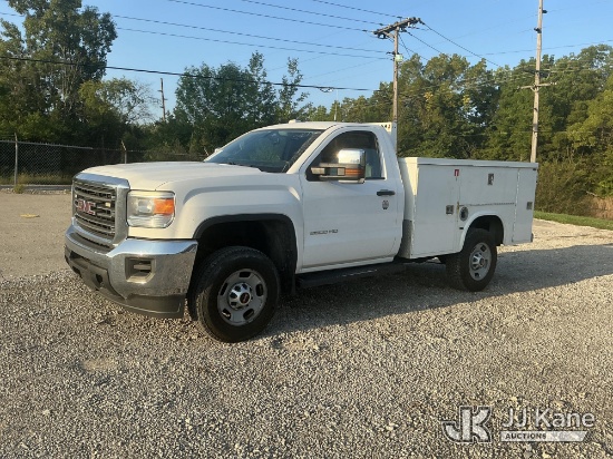 (Fort Wayne, IN) 2015 GMC Sierra 2500HD Service Truck Runs & Moves