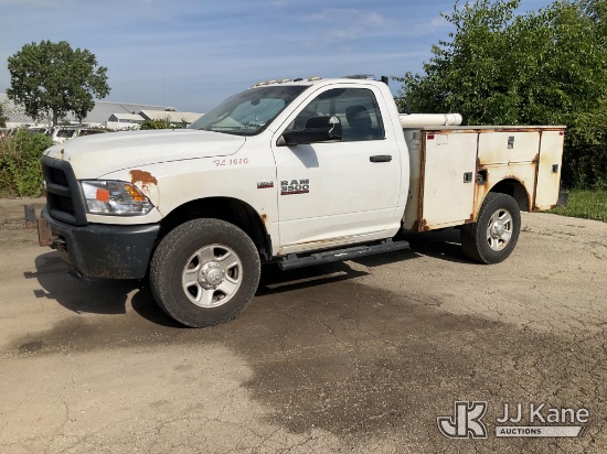 (South Beloit, IL) 2014 RAM 3500 ST Service Truck Runs & Moves) (Corrosion