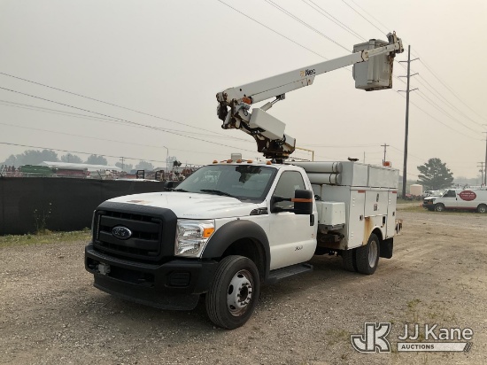 (Charlotte, MI) Altec AT200-A, Telescopic Non-Insulated Bucket Truck mounted behind cab on 2013 Ford