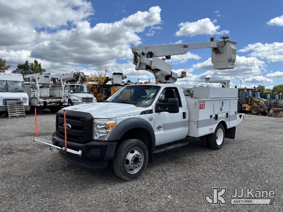 (Plymouth Meeting, PA) Altec AT200-A, Telescopic Non-Insulated Bucket Truck mounted behind cab on 20