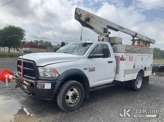 (Rome, NY) Versalift TEL29N03, Telescopic Non-Insulated Bucket Truck mounted behind cab on 2014 RAM