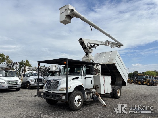 (Plymouth Meeting, PA) Altec LR760-E70, Over-Center Elevator Bucket Truck mounted behind cab on 2018