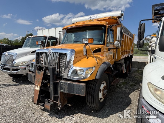 (Plymouth Meeting, PA) 2005 International 7400 T/A Dump Truck (Runs) (Transmission Non Operational)