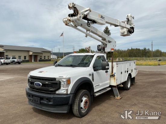 (Superior, WI) Altec AT48M, Articulating & Telescopic Material Handling Bucket Truck mounted on 2020