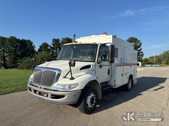 (Ashland, OH) 2015 International 4300 LP Air Compressor Utility Truck Runs & Moves, PTO Non-Operatio