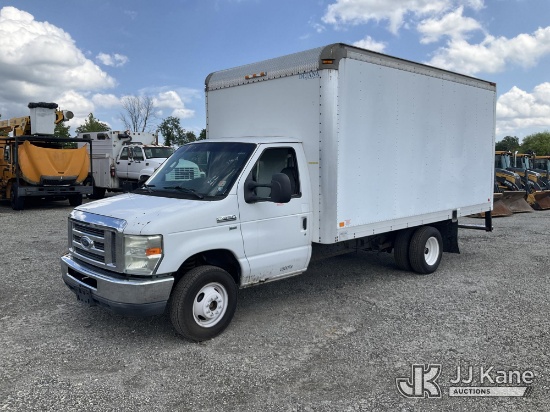 (Plymouth Meeting, PA) 2010 Ford E350 Cutaway Van Body Truck Runs & Moves) (Corrosion