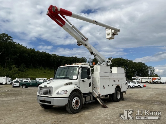 (Shrewsbury, MA) Altec LRV-55, Over-Center Bucket Truck center mounted on 2010 Freightliner M2 106 U