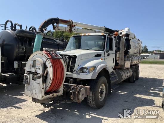 (Charlotte, MI) 2006 International 7600 Vacuum Excavation Truck Runs, Does Not Move & PTO Condition
