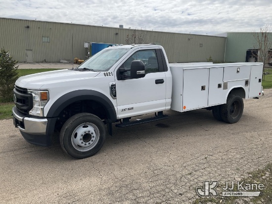(Neenah, WI) 2020 Ford F450 Service Truck Runs & Moves