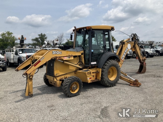 (Plymouth Meeting, PA) 2006 John Deere 310G Tractor Loader Backhoe Runs, Moves & Operates (No Loader