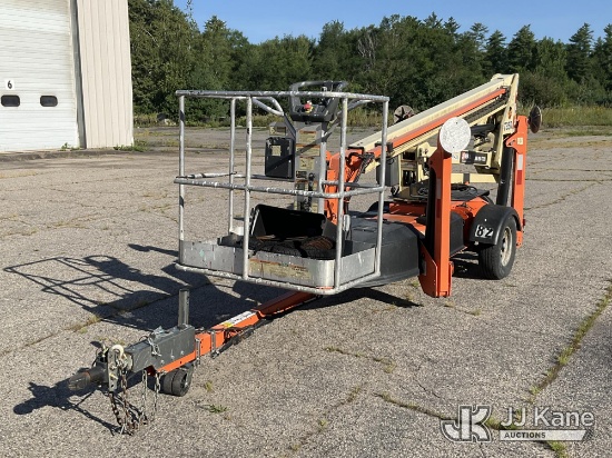 (Wells, ME) 2019 JLG Industries, Inc. T350 Articulating & Telescopic Manlift, Trailer Mounted, Unit