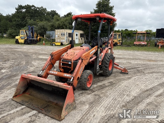 (Bellport, NY) 2014 Kubota B26 4x4 Mini Tractor Loader Backhoe Runs, Moves & Operates) (Engine Perfo