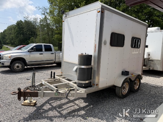 (Atlantic, PA) 2011 Fenex 800-88 T/A Enclosed Fiber Optic Splicer Trailer
