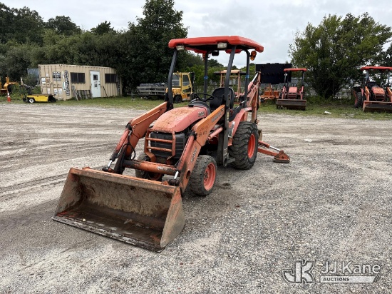 (Bellport, NY) 2014 Kubota B26 4x4 Mini Tractor Loader Backhoe Runs, Moves & Operates) (Engine Perfo