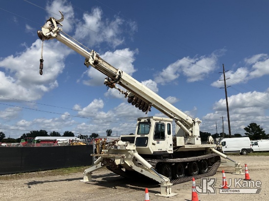 (Charlotte, MI) Altec D4060-TR, Digger Derrick rear mounted on 2004 Laurin Inc. Soft Track ST-15T Al