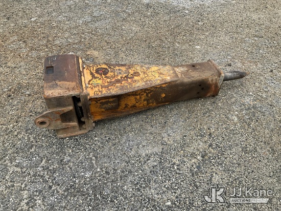 (Plymouth Meeting, PA) Indeco Hyd Demo Hammer (Condition Unknown) NOTE: This unit is being sold AS I