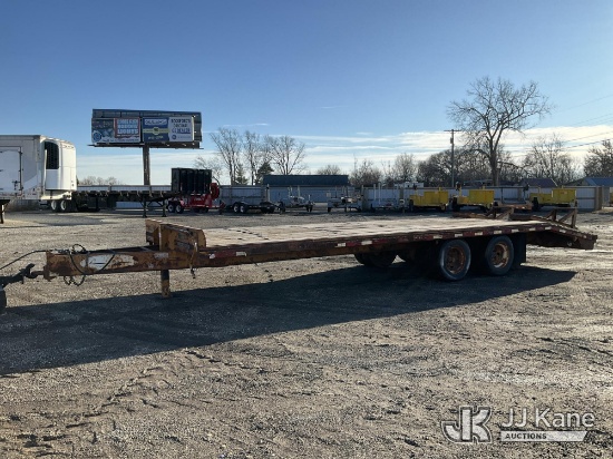 (South Beloit, IL) 2014 Econoline Trailers T/A Tagalong Equipment Trailer Jack Handle Broken Off