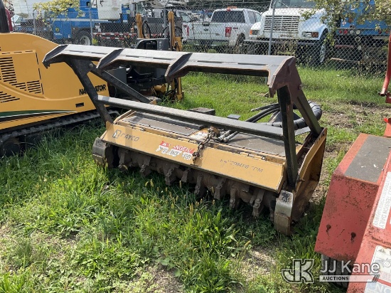 (Charlotte, MI) 2020 Rayco FM120-6R 72" Hydraulic Mulching Head, Skid Steer Mount Seller States: Nee