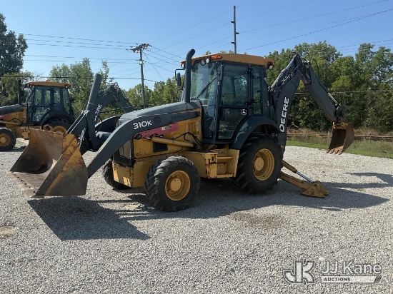 (Fort Wayne, IN) 2012 John Deere 310K Tractor Loader Backhoe Certificate of Origin) (Runs, Moves & O