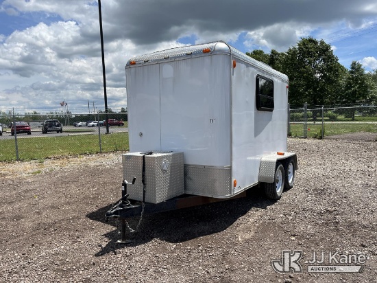(Louisville, OH) 2023 Southwest T/A Enclosed Fiber Optic Splicer Trailer Non- Titled)(Interior Defec