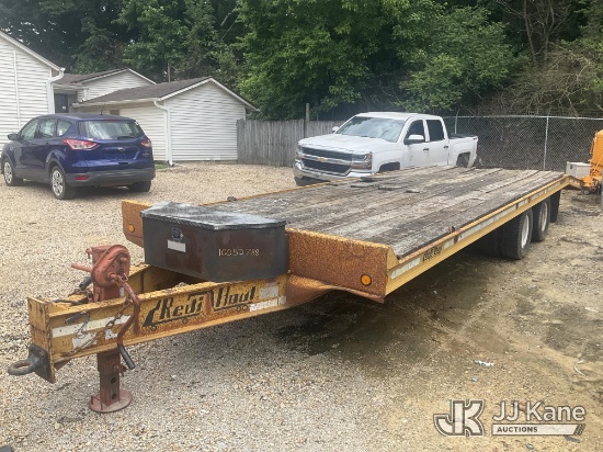 (Memphis, TN) 2001 Redi Haul RH4110RT T/A Tagalong Equipment Trailer