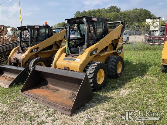 (Charlotte, MI) 2014 Caterpillar 252B Rubber Tired Skid Steer Loader Runs, Moves & Operates) (Interi