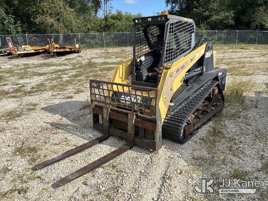 (Ashland, OH) 2008 ASV PT100 Crawler Skid Steer Loader Runs) (Does Not Move Or Operate) (Buyer Must
