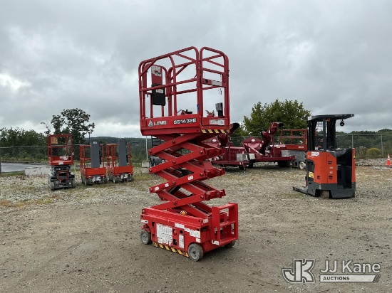 (Shrewsbury, MA) 2019 LGMG SS1432E Self-Propelled Scissor Lift Moves & Operates