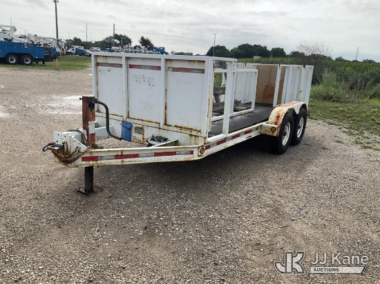 (Charlotte, MI) 2003 Trail King TK12U-1600 T/A Material Trailer