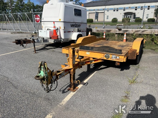 (Plattsburgh, NY) 2007 Butler LT1014 T/A Tilt Top Tagalong Trailer