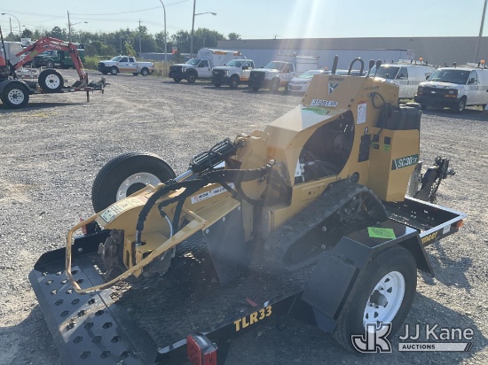 (Rome, NY) 2022 Vermeer SC30TX Stump Grinder, Sold With Support Trailer, Item # 1613839(Equipment &