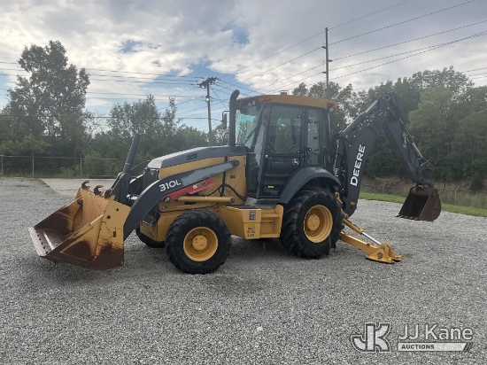 (Fort Wayne, IN) 2016 John Deere 310L Tractor Loader Backhoe, Certificate of Origin Runs, Moves & Op