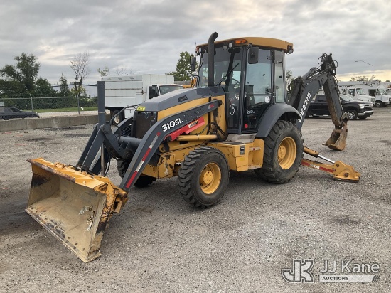 (Plymouth Meeting, PA) 2016 John Deere 310SL 4x4 Tractor Loader Backhoe, MSO ONLY Runs, Moves & Oper