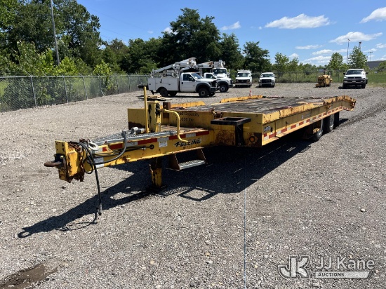 (Louisville, OH) 2013 Felling FT-30-2 TBT T/A Tagalong Equipment Trailer (Air Brakes Lock Up) (Corro