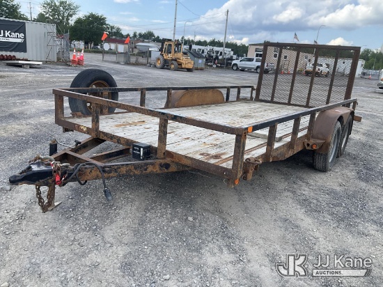 (Rome, NY) 2016 Sure-Trac ST8216TAT-B-070 T/A Tagalong Equipment Trailer Corrosion