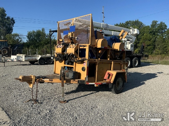 (Fort Wayne, IN) 1989 Sauber 4 Drum Puller/Tensioner, trailer mtd. Non-Titled) (Runs