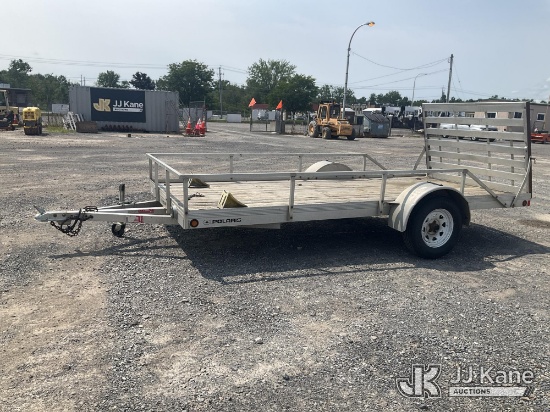 (Rome, NY) 2015 Alcom LLC 6X14 S/A Tagalong Utility Trailer No Title) (Seller States: Axle Damaged