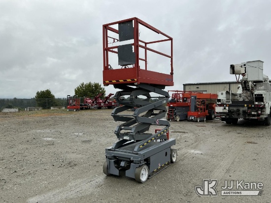 (Shrewsbury, MA) 2013 Sky Jack SJIII-3219 Self-Propelled Scissor Lift Moves & Operates