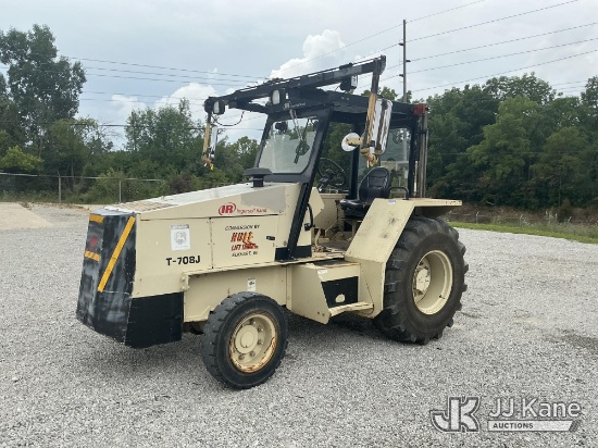 (Fort Wayne, IN) 2008 Ingersoll Rand T-708J Rubber Tired Tractor Runs & Moves