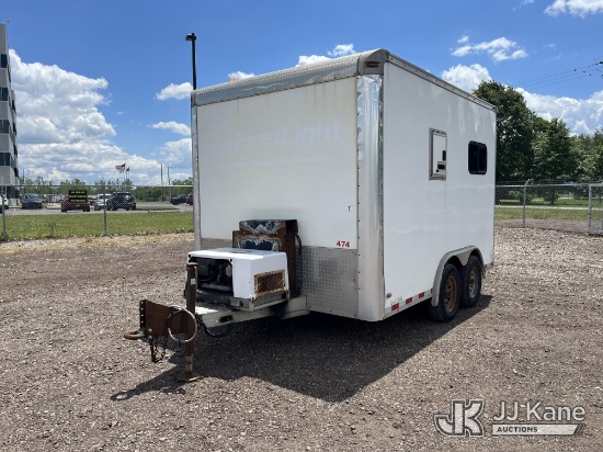 (Louisville, OH) 2014 Mobile Tech Trailers Inc. T/A Enclosed Utility Trailer Non-Titled) (Exterior D
