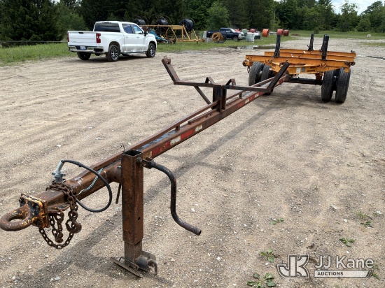 (Mancelona, MI) 1992 Butler 8P-1500 S/A Pole Trailer, GVWR 15,000lbs