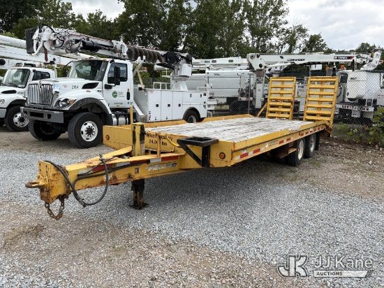 (Smock, PA) 2013 Felling FT40-2 T/A Tagalong Equipment Trailer Seized Brakes
