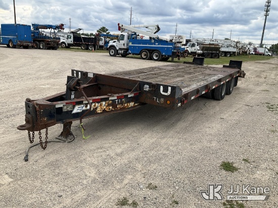 (Charlotte, MI) 2004 Eager Beaver T/A Tagalong Equipment Trailer Corrosion