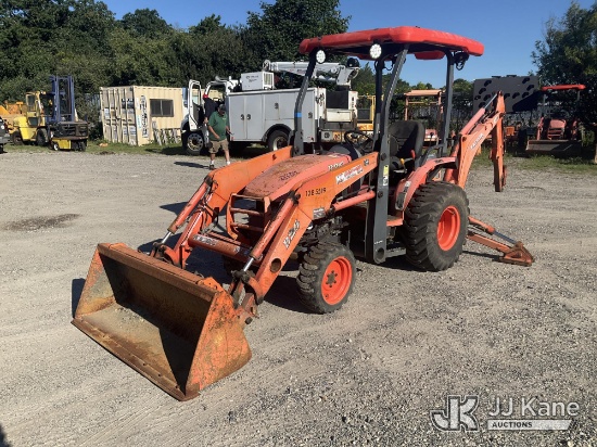 (Bellport, NY) 2015 Kubota B26 4x4 Mini Tractor Loader Backhoe Runs, Moves & Operates, No Digging Bu