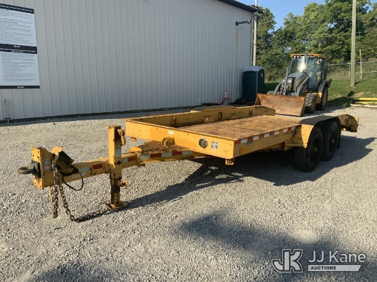 (Fort Wayne, IN) 2009 Butler LT2018W T/A Tagalong Equipment Trailer