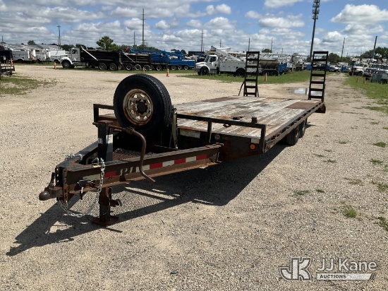 (Charlotte, MI) 2018 PJ Trailers T/A Tagalong Flatbed Trailer